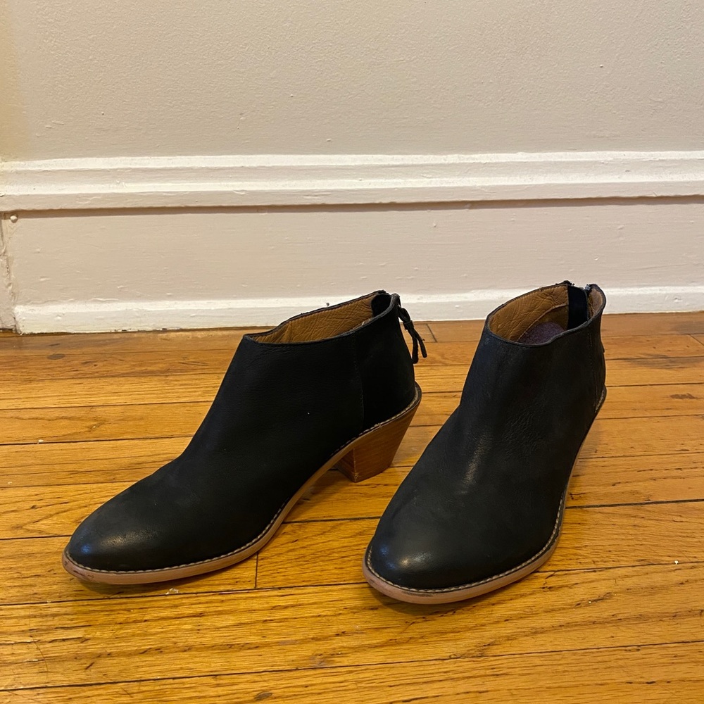 KBD: Kelsi Dagger Brooklyn black sueded leather bootie